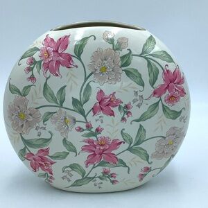 Prima Otigiri Japan Oval Floral Vase